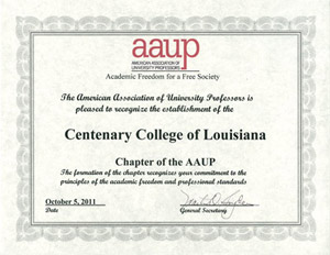 AAUP Certificate