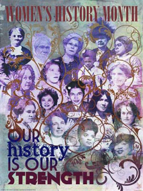 Women\'s history month poster