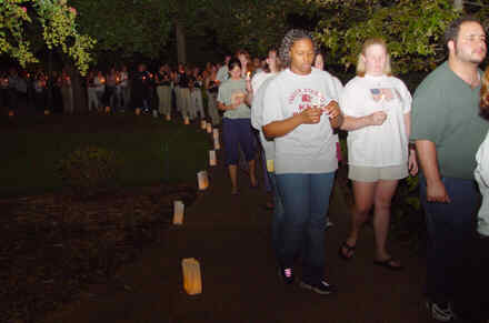 9-11 Candlelight Procession